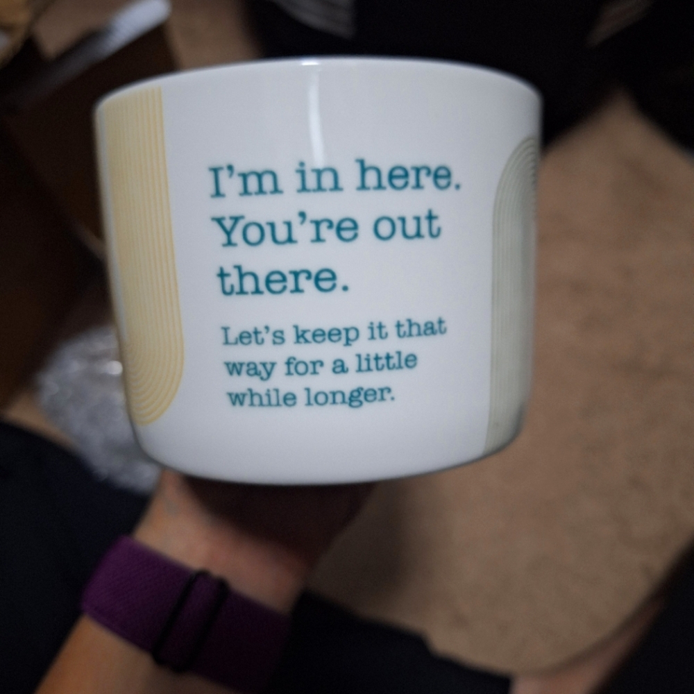 DO NOT DISTURB mug